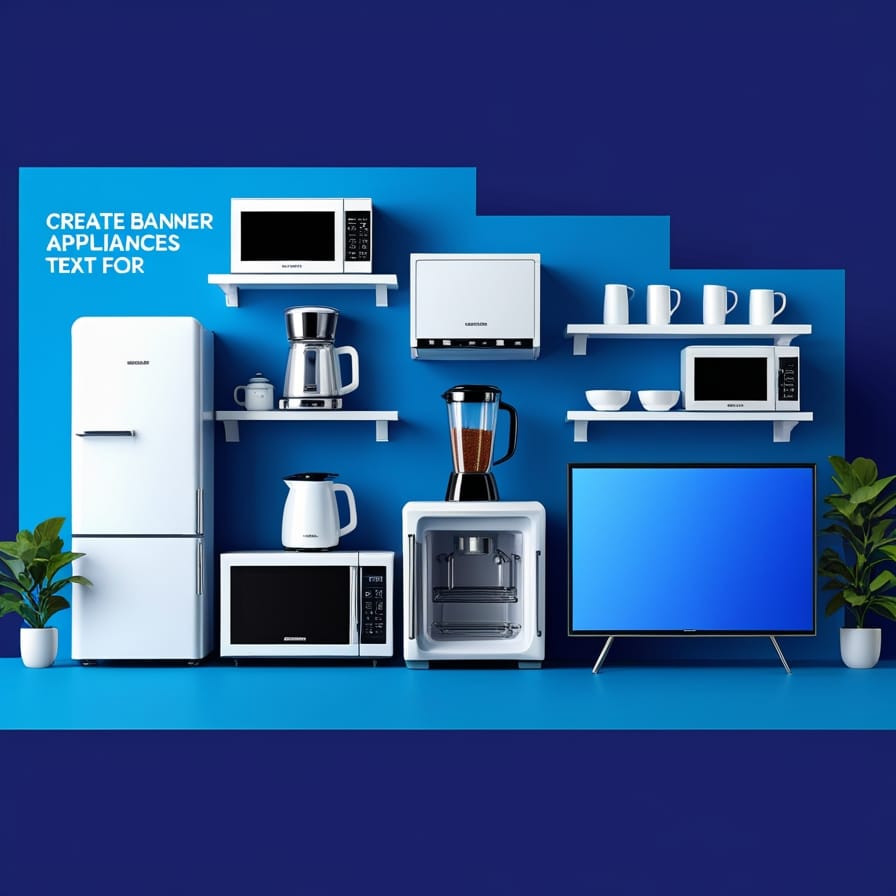 Leonardo Phoenix 10 Create banner that showcases home applianc 1